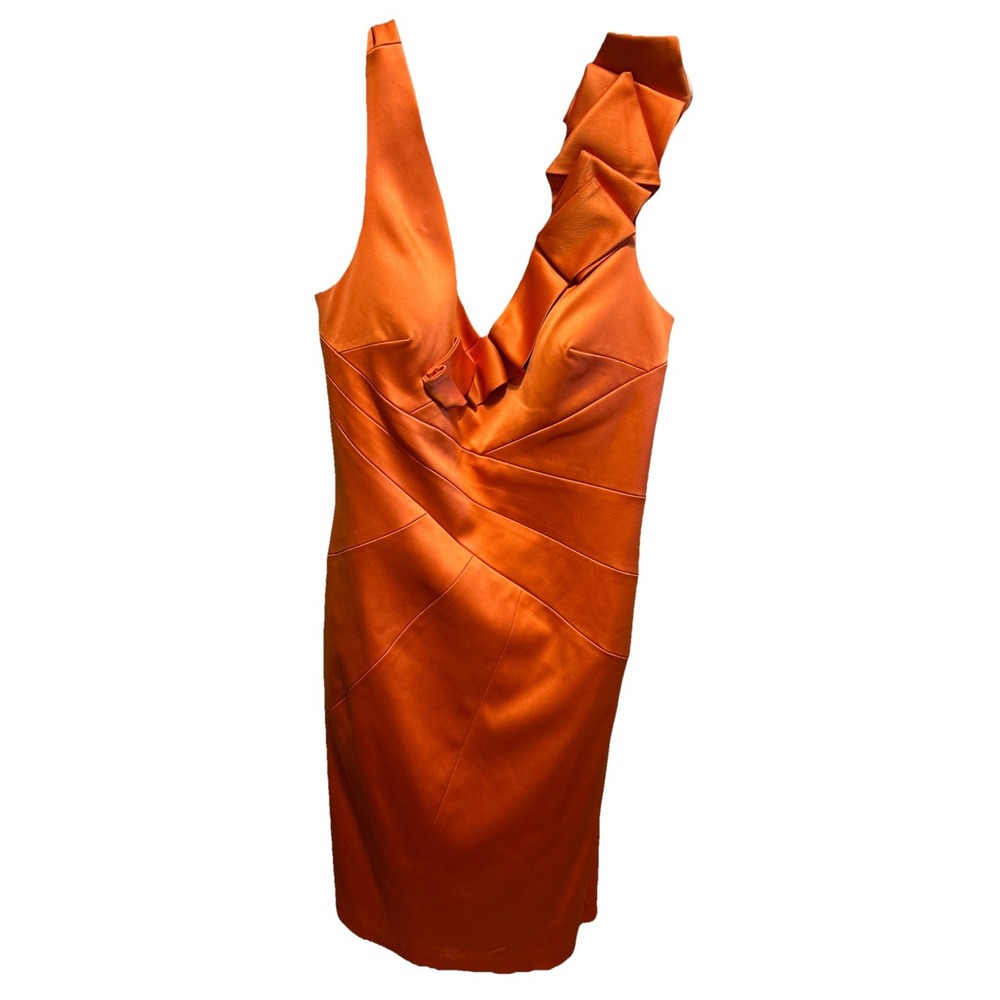Orange Max & Cleo S 12 Dress Right Front Shoulder Has Sm Pin Whole See Photo